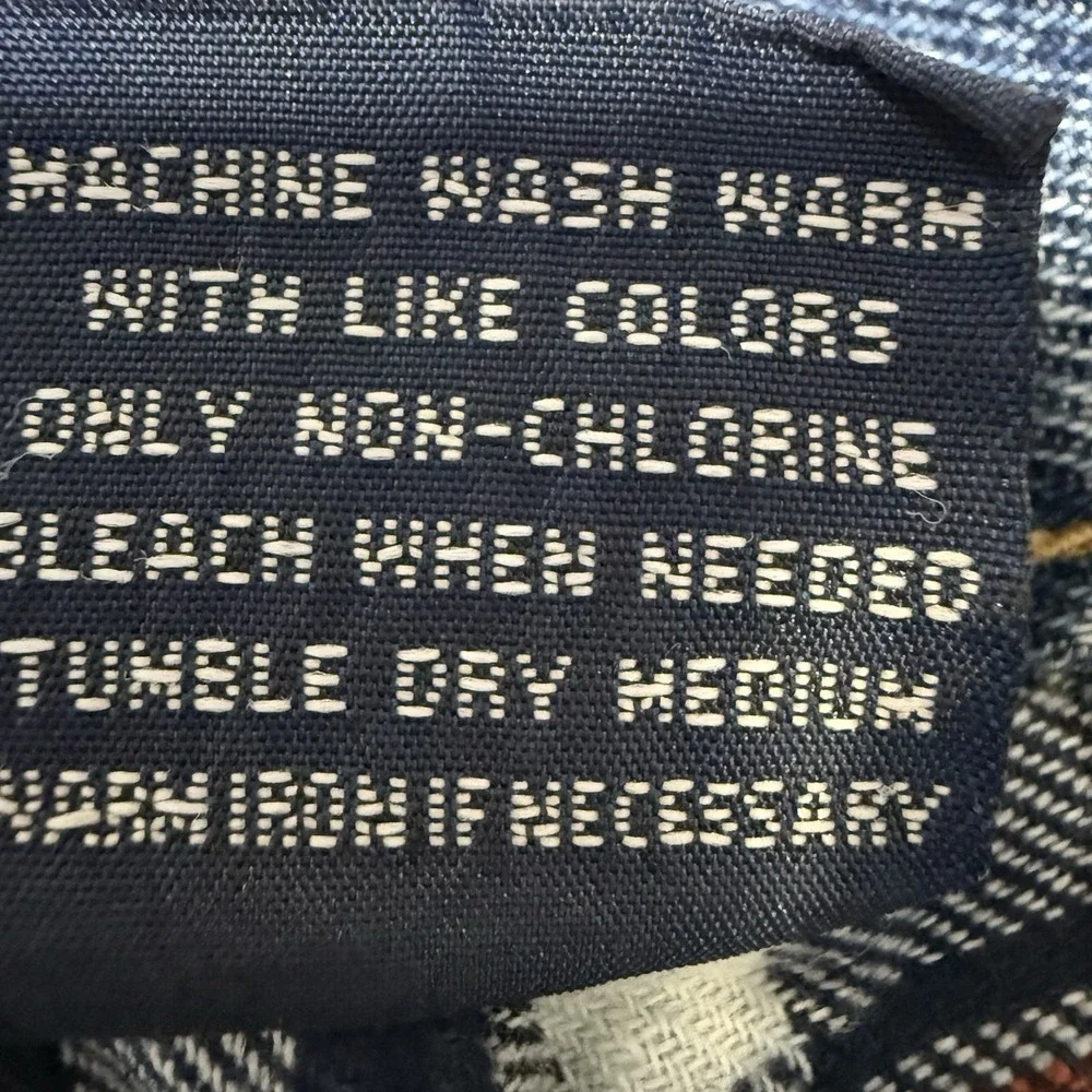 FULL BLUE Men's Flannel-Lined Jeans Medium Wash Straight Leg 100% Cotton 42 x 30